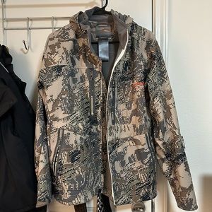 Men’s Sitka jet stream jacket (Optifade Camo)
